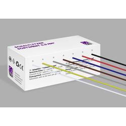 TRU COMPONENTS TC-12112360 lanko/ licna, 0.5 mm², černá, bílá, červená, modrá, hnědá, šedá, žlutozelená, 1 sada