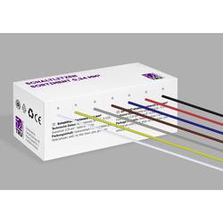 TRU COMPONENTS TC-12112356 lanko/ licna, 0.34 mm², černá, bílá, červená, modrá, hnědá, šedá, žlutozelená, 1 sada