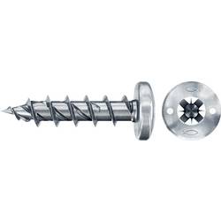 Fischer 670445 Power-Fast II šrouby do dřevotřísky 5 mm 30 mm křížová drážka Pozidriv ocel galvanizováno zinkem 200 ks