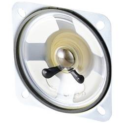 TRU COMPONENTS mini reproduktor 7.7 cm 1 W 8 Ω 91 dB Plastová membrána, Transparentní membrána