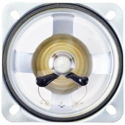TRU COMPONENTS mini reproduktor 7.7 cm 1 W 8 Ω 91 dB Plastová membrána, Transparentní membrána