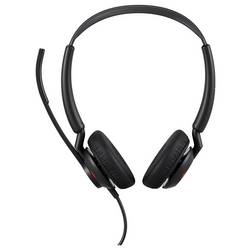 Jabra Engage 50 II Headset otevřená (On Ear) kabelová stereo černá Potlačení hluku, Redukce šumu mikrofonu headset, regulace hlasitosti, Vypnutí zvuku