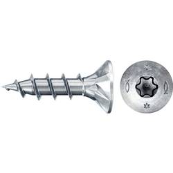 Fischer 670147 Power-Fast II šrouby do dřevotřísky 4 mm 16 mm T profil ocel galvanizováno zinkem 200 ks