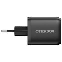Otterbox Wall USB nabíječka, GaN, bez kabelu, Rychlonabíječka, 2x USB-C®, 65 W, PPS, Power Delivery 3.0, Dodávka energie, černá