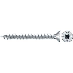 Fischer 670043 Power-Fast II CZF šrouby do dřevotřísky 3 mm 35 mm křížová drážka Pozidriv ocel galvanizováno zinkem 300 ks