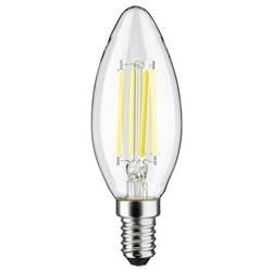 Paulmann 29203 LED Energetická třída (EEK2021) A (A - G) E14 svíčkový tvar 4 W neutrální bílá (Ø x v) 35 mm x 101 mm 1 ks