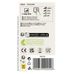 Paulmann 29255 LED Energetická třída (EEK2021) B (A - G) E27 klasická žárovka 2.5 W teplá bílá (Ø x v) 60 mm x 105 mm 1 ks