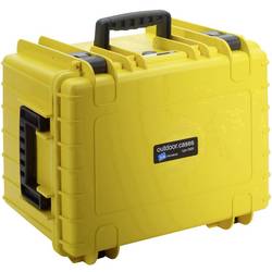 B & W International outdoor.cases Typ 5500 outdoorový kufřík, 37.9 l, (š x v x h) 495 x 365 x 315 mm, žlutá, 5500/Y/SI