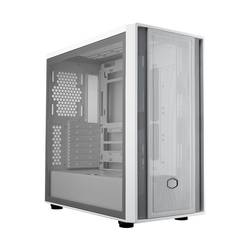Cooler Master MasterBox 600 Lite midi tower PC skříň bílá boční okno, prachový filtr