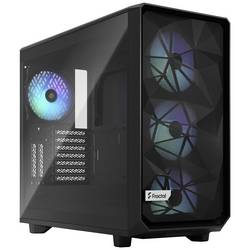 Fractal Design Meshify 2 RGB midi tower PC skříň černá integrované osvětlení