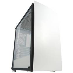 LC Power Gaming 713W midi tower PC skříň bílá