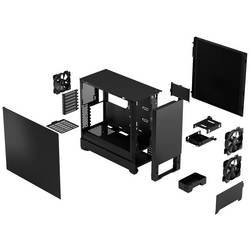 Fractal Design Fractal Design Pop Silent - Tower - ATX - keine Spannungsversorgung (ATX) tower PC skříň černá