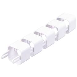 TRU COMPONENTS Modulární držák kabelu TC-12533292 plast ABS bílá 35 mm Množství: 15 ks