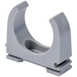 TRU COMPONENTS Svorka pro podporu potrubí TC-12533304 Průměr kabelového svazku (rozsah) 32 mm (max) šedá 30 ks