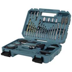 Makita E-15095 60dílná sada bitů a vrtáků kov, kámen, beton, dřevo, zdivo 3 mm, 4 mm, 5 mm, 6 mm, 8 mm, 16 mm, 22 mm