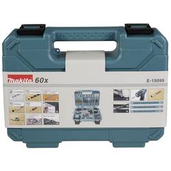 Makita E-15095 60dílná sada bitů a vrtáků kov, kámen, beton, dřevo, zdivo 3 mm, 4 mm, 5 mm, 6 mm, 8 mm, 16 mm, 22 mm