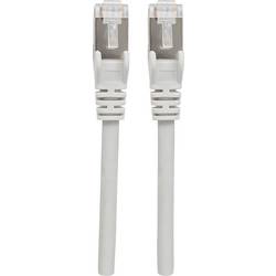 Intellinet 740807 RJ45 síťové kabely, propojovací kabely CAT 6A S/FTP 2.00 m šedá fóliové stínění, stínění pletivem, stíněný, bez halogenů 1 ks