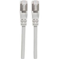 Intellinet 740920 RJ45 síťové kabely, propojovací kabely CAT 6A S/FTP 5.00 m šedá fóliové stínění, stínění pletivem, stíněný, bez halogenů 1 ks