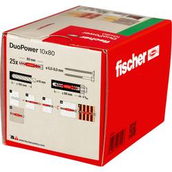 Fischer 538252 DUOPOWER 10x80 LD 2komponentní hmoždinka 80 mm 10 mm 25 ks