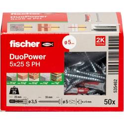Fischer 535462 DUOPOWER 5x25 S PH LD 2komponentní hmoždinka 25 mm 5 mm 50 ks