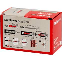 Fischer 535462 DUOPOWER 5x25 S PH LD 2komponentní hmoždinka 25 mm 5 mm 50 ks