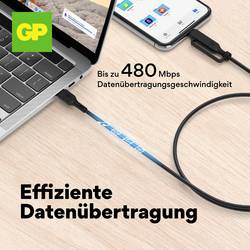 GP USB kabel USB-C®, Apple Lightning konektor 1.50 m černá GPCBCXBPBKUSB964