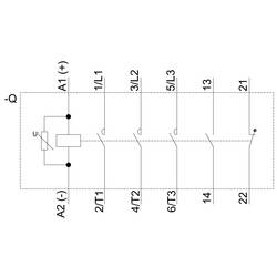Siemens 3RT2026-2KG40 stykač 3 spínací kontakty 690 V/AC 1 ks