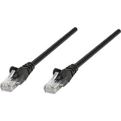 Intellinet 735308 RJ45 síťové kabely, propojovací kabely CAT 6 S/FTP 1.00 m černá pozlacené kontakty 1 ks