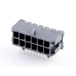Molex vestavná pinová lišta (standardní) 12, rozteč 3.00 mm, 430451202, 1 ks Tray