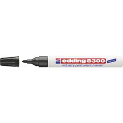 Edding 8300 industry permanent marker 4-8300001 permanentní popisovač černá Vodotěsné: Ano