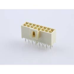 Molex vestavná zásuvková lišta (standardní) 16, rozteč 2.50 mm, 1053102116, 1 ks Tray