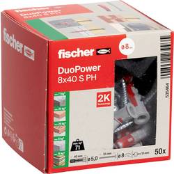 Fischer 535464 DUOPOWER 8x40 S PH LD 2komponentní hmoždinka 40 mm 8 mm 50 ks