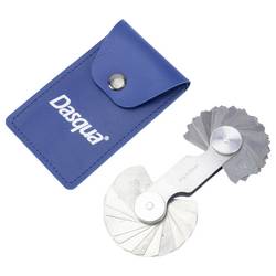 Dasqua 1351-0005 Rádiusová měrka metrická 1.0 - 7.0 mm
