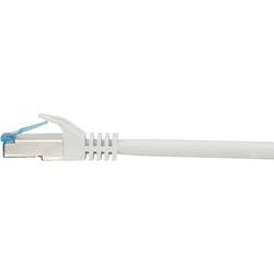 Renkforce RF-3829260 RJ45 síťové kabely, propojovací kabely CAT 6A S/FTP 15.00 m šedá s ochranou, samozhášecí 1 ks