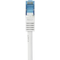 Renkforce RF-3829272 RJ45 síťové kabely, propojovací kabely CAT 6A S/FTP 20.00 m šedá s ochranou, samozhášecí 1 ks