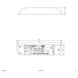 EVN DALD24050VS LED stmívač 210 mm 50 mm