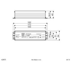 EVN K24075 napájecí zdroj pro LED konstantní napětí 24 V/DC 1 ks