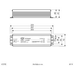 EVN K12150 napájecí zdroj pro LED konstantní napětí 12 V/DC 1 ks