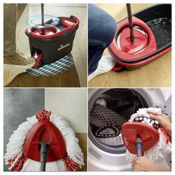 Vileda 183681 Vileda TURBO MY STYLE Box - Cleaning Lovers Kompletní sada mopu antracitová, červená 1 ks