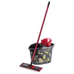 Vileda 183751 Vileda ULTRAMAX MY STYLE Box - Cleaning Lovers Sada na stěrku antracitová, červená 1 ks