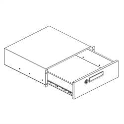 Conteg 26205110 19 palec rack 3 U černá