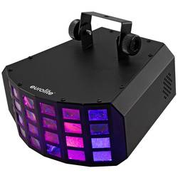 Eurolite 51917318 D-4000 DMX LED reflektor Počet LED:8 3 W