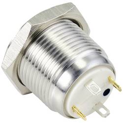 TRU COMPONENTS GQ16F-10E/J/B/24V/S, TC-10090920 tlačítko antivandal, 17 mm, 48 V/DC, 2 A, 1 ks