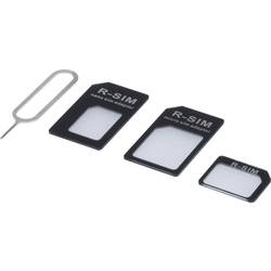 Renkforce RF-5044718 adaptér na SIM kartu Přizpůsobeno z: Nano SIM , Micro SIM Přizpůsobené pro: Micro SIM , Standardní SIM