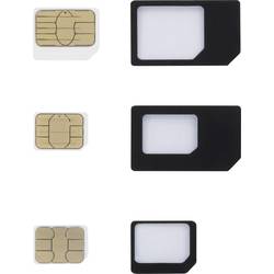 Renkforce RF-5044718 adaptér na SIM kartu Přizpůsobeno z: Nano SIM , Micro SIM Přizpůsobené pro: Micro SIM , Standardní SIM