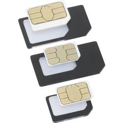 Renkforce RF-5044718 adaptér na SIM kartu Přizpůsobeno z: Nano SIM , Micro SIM Přizpůsobené pro: Micro SIM , Standardní SIM