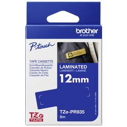 Brother TZe-PR935 Barva pásky: stříbrná Barva písma:bílá 12 mm 8 m