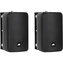 Omnitronic ODP-204 nástěnný reproduktor 80 W 16 Ω černá 1 pár