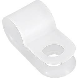 TRU COMPONENTS upevňovací příchytka šroubovací 532019 Průměr kabelového svazku (rozsah) 8 mm (max) přírodní 25 ks