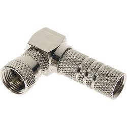 Schwaiger FSTWI7002531 Úhlová F zástrčka Připojení kabelu: F zástrčka Průměr lanka: 7 mm 2 ks